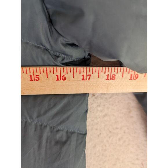 Eddie Bauer Puffer Jacket Womens XS EB550 Parka Gray Quilted Goose Down NO HOOD - Picture 6 of 16